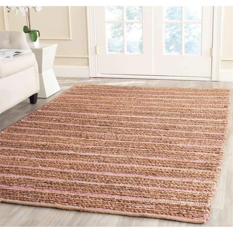 Safavieh Cape Cod Light Pink Contemporary Rug - 4' x 6'