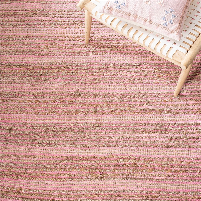 Safavieh Cape Cod Light Pink Contemporary Rug - 5' x 8'