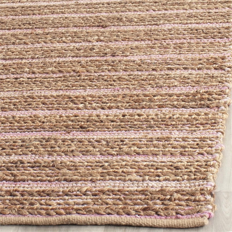Safavieh Cape Cod Light Pink Contemporary Rug - 8' x 10'