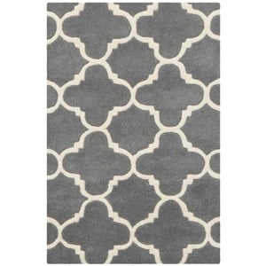Safavieh Chatham Dark Grey Contemporary Rug - 2' x 3'