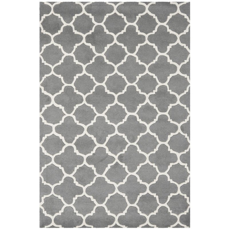 Safavieh Chatham Dark Grey Contemporary Rug - Runner 2'3