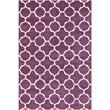 Safavieh Chatham 4' X 6' Wool Hand Tufted Rug in Purple / Ivory