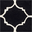 Safavieh Chatham Black Contemporary Rug - Runner 2'3