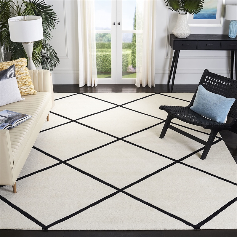 Safavieh Chatham Ivory Contemporary Rug - Square 7'