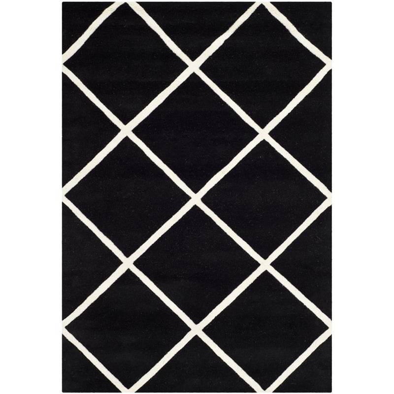 Safavieh Chatham Black Contemporary Rug - 4' x 6'