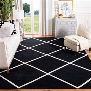 Safavieh Chatham Black Contemporary Rug - 6' x 9'