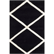 Safavieh Chatham Black Contemporary Rug - Runner 2'3