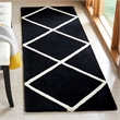 Safavieh Chatham Black Contemporary Rug - Runner 2'3