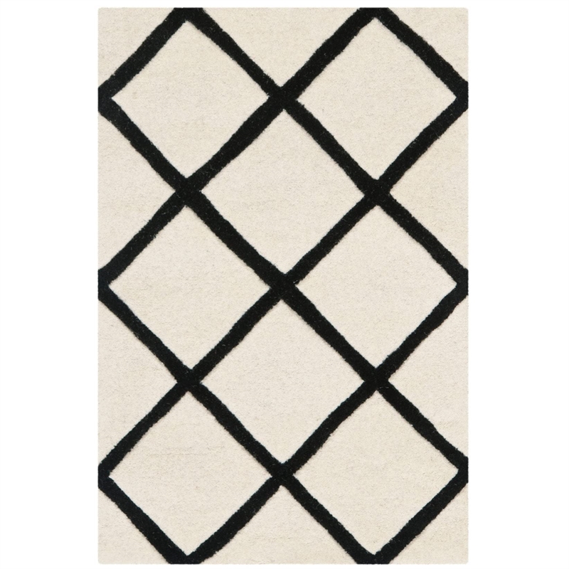 Safavieh Chatham Black Contemporary Rug - Runner 2'3