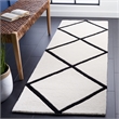 Safavieh Chatham Black Contemporary Rug - Runner 2'3