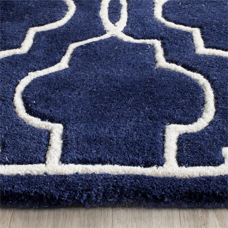Safavieh Chatham Dark Blue Contemporary Rug - 4' x 6'
