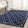 Safavieh Chatham Dark Blue Contemporary Rug - 4' x 6'