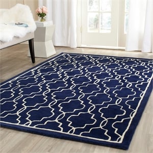 Safavieh Chatham Dark Blue Contemporary Rug - 8'9&quot x 12'
