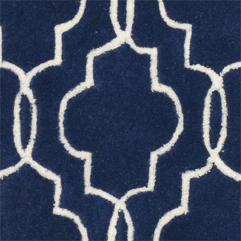 Safavieh Chatham Dark Blue Contemporary Rug - Runner 2'3
