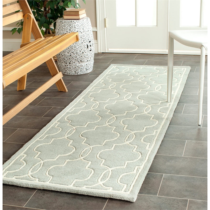 Safavieh Chatham Dark Blue Contemporary Rug - Runner 2'3