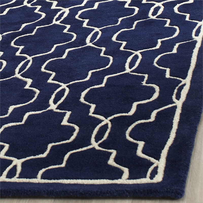 Safavieh Chatham Dark Blue Contemporary Rug - Runner 2'3
