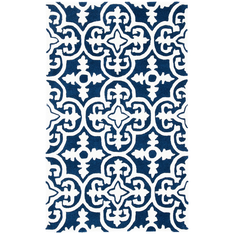 Safavieh Chatham Dark Blue Contemporary Rug - 3' x 5'