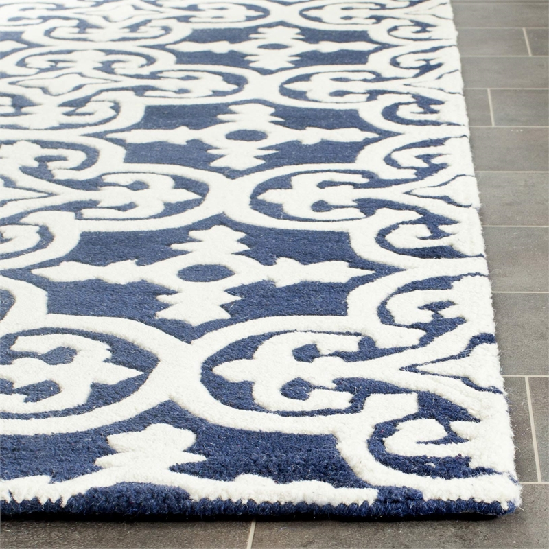 Safavieh Chatham Dark Blue Contemporary Rug - 3' x 5'