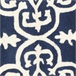 Safavieh Chatham Dark Blue Contemporary Rug - Round 5'