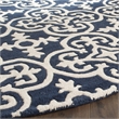 Safavieh Chatham Dark Blue Contemporary Rug - Round 5'
