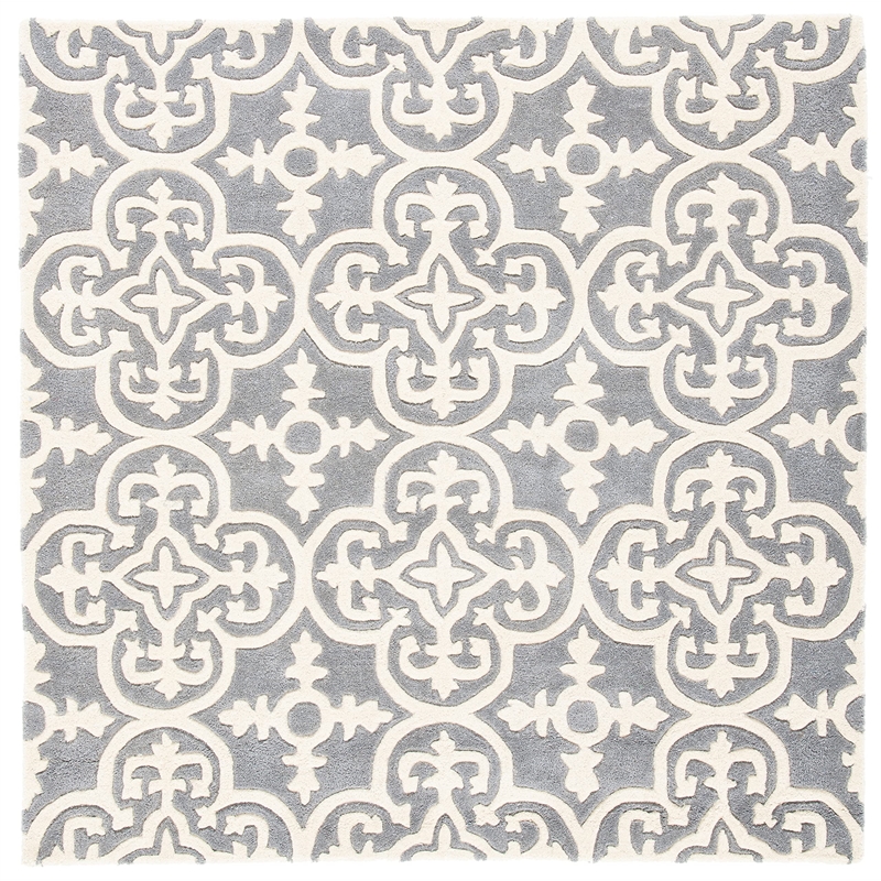 Safavieh Chatham Dark Blue Contemporary Rug - Square 5'