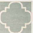 Safavieh Chatham 6' X 9' Wool Hand Tufted Rug in Gray / Ivory