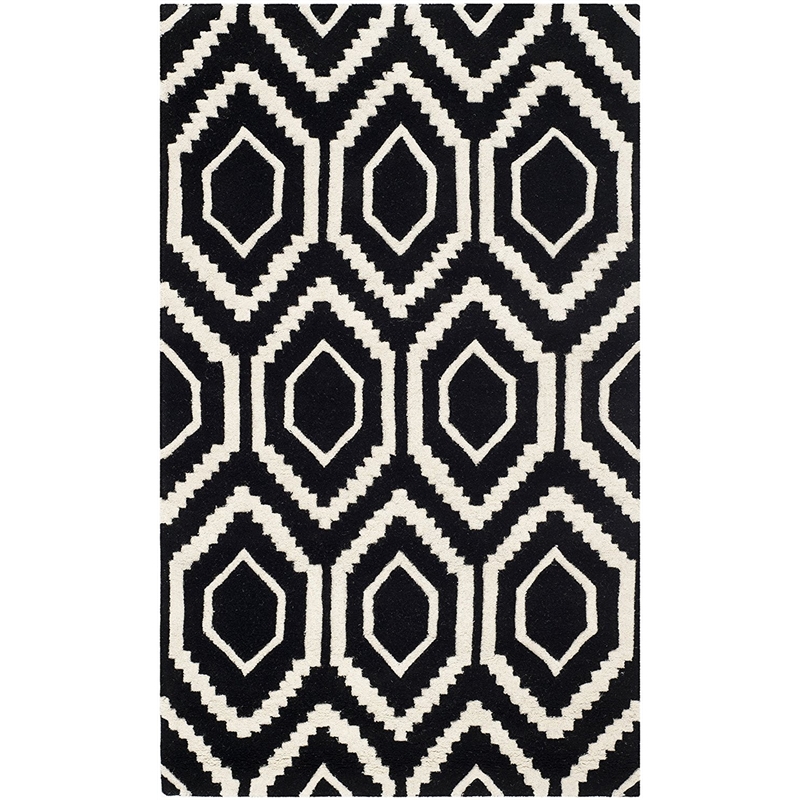Safavieh Chatham Black Contemporary Rug - 3' x 5'