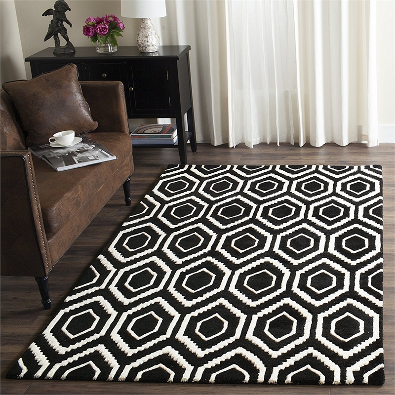 Safavieh Chatham Black Contemporary Rug - 3' x 5'