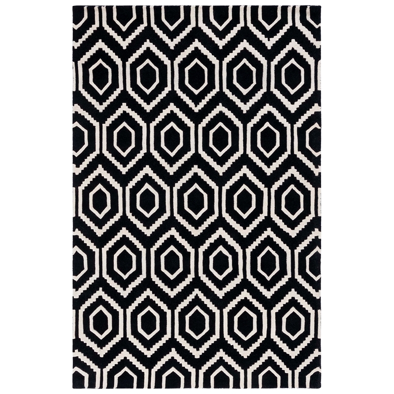 Safavieh Chatham Black Contemporary Rug - 6' x 9'