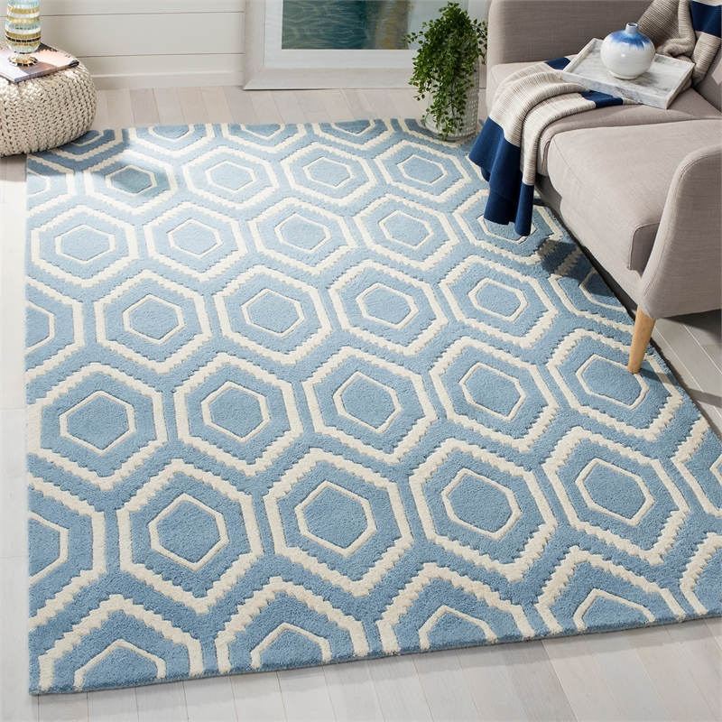 Safavieh Chatham Black Contemporary Rug - Runner 2'3