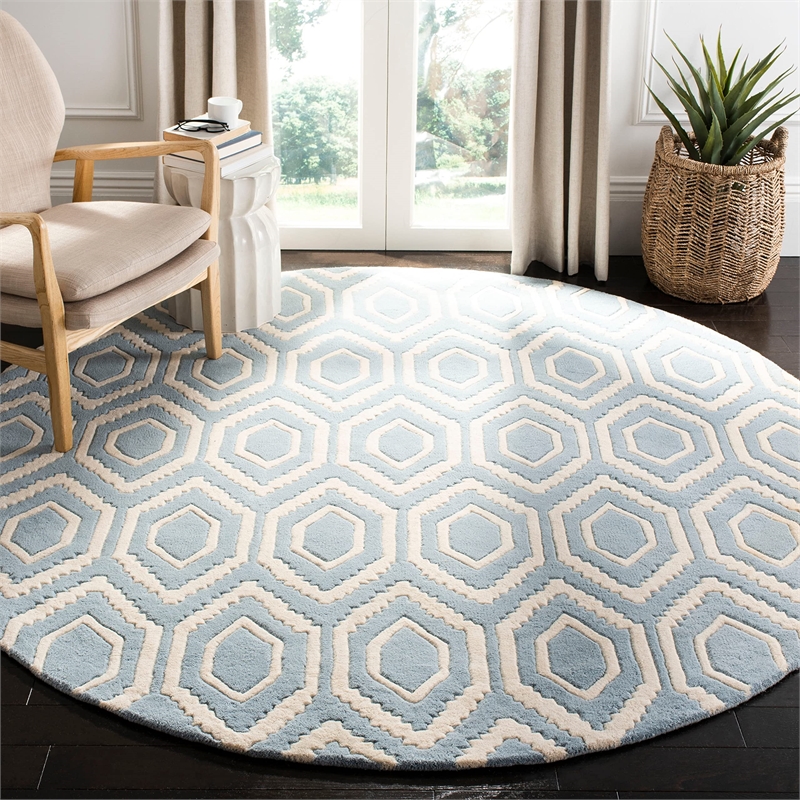 Safavieh Chatham Black Contemporary Rug - Runner 2'3