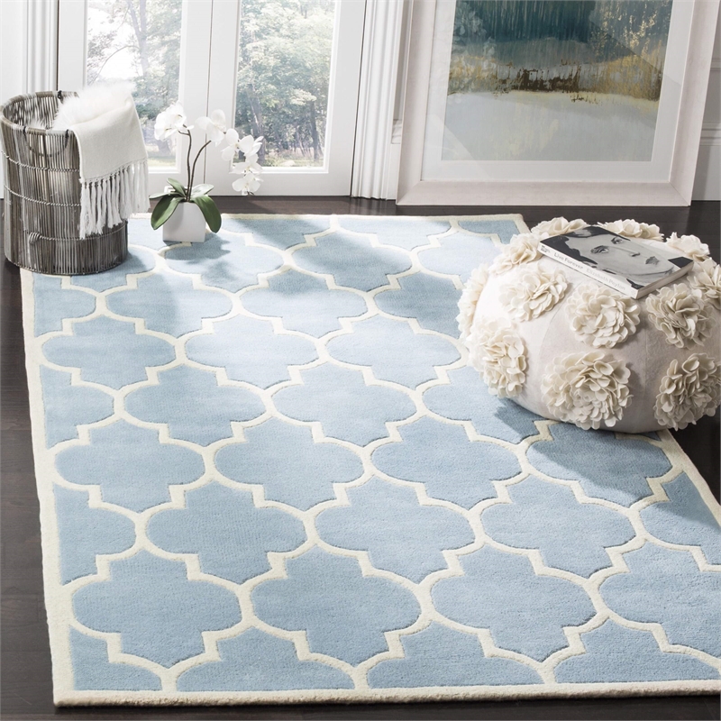 Safavieh Chatham Blue Contemporary Rug - 5' x 8'