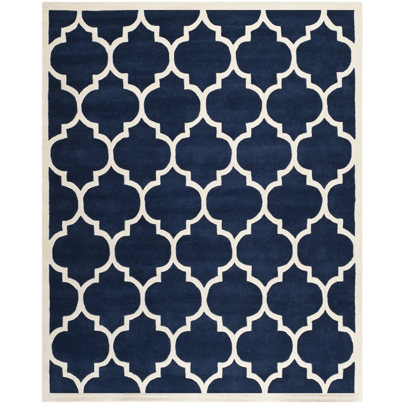 Safavieh Chatham Dark Blue Contemporary Rug - 8' x 10'