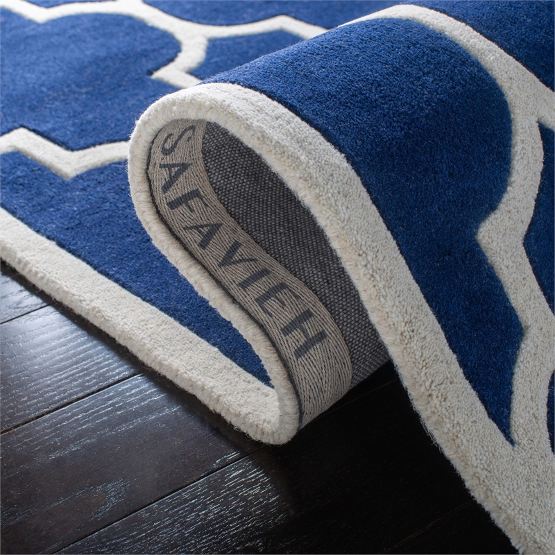 Safavieh Chatham Dark Blue Contemporary Rug - 8' x 10'
