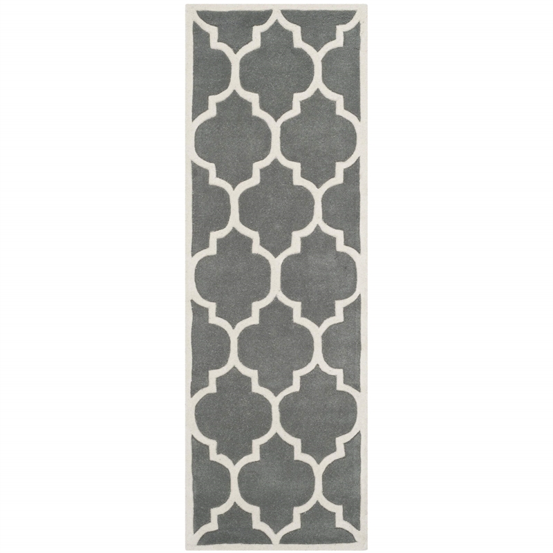 Safavieh Chatham Dark Grey Contemporary Rug - 2'3