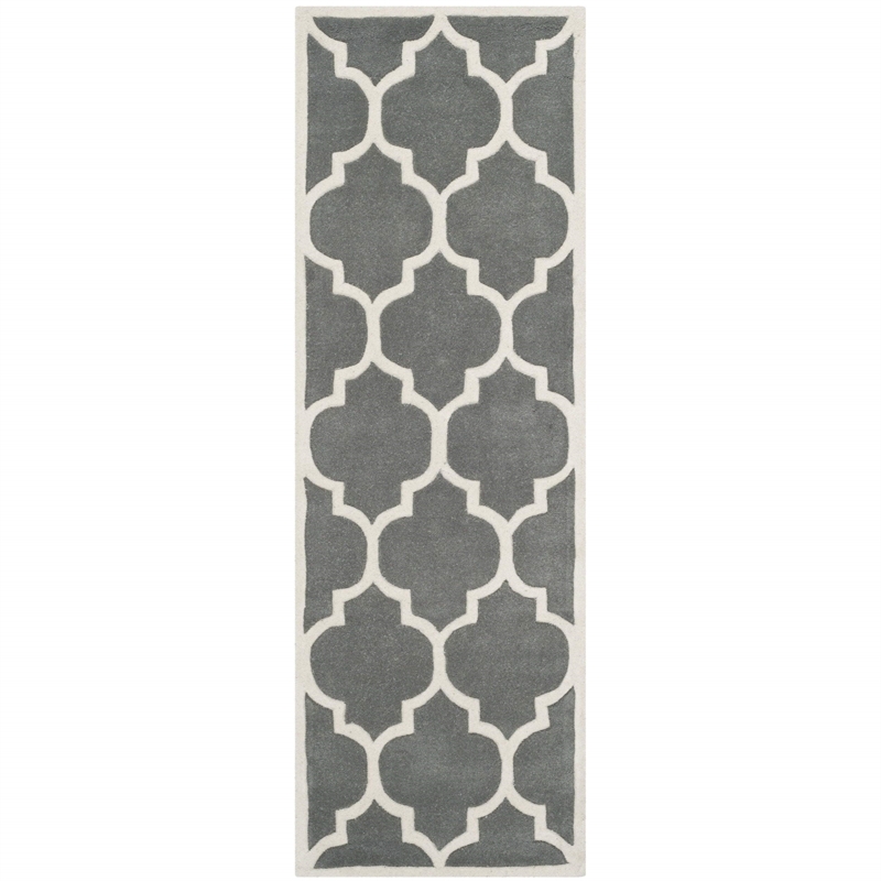 Safavieh Chatham Dark Grey Contemporary Rug - 2'3