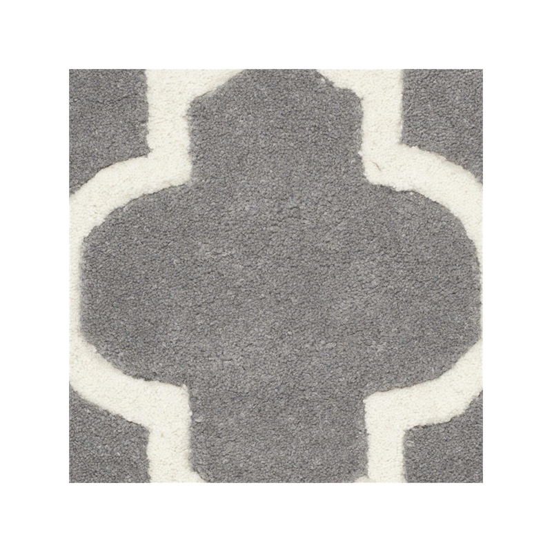Safavieh Chatham Dark Grey Contemporary Rug - Square 7'