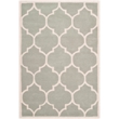 Safavieh Chatham 4' X 6' Wool Hand Tufted Rug in Gray / Ivory