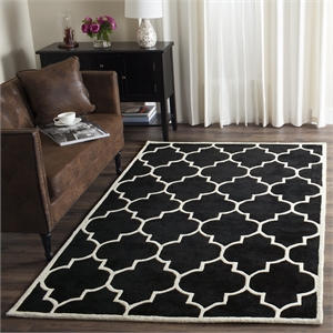 Safavieh Chatham Black Contemporary Rug - 4' x 6'