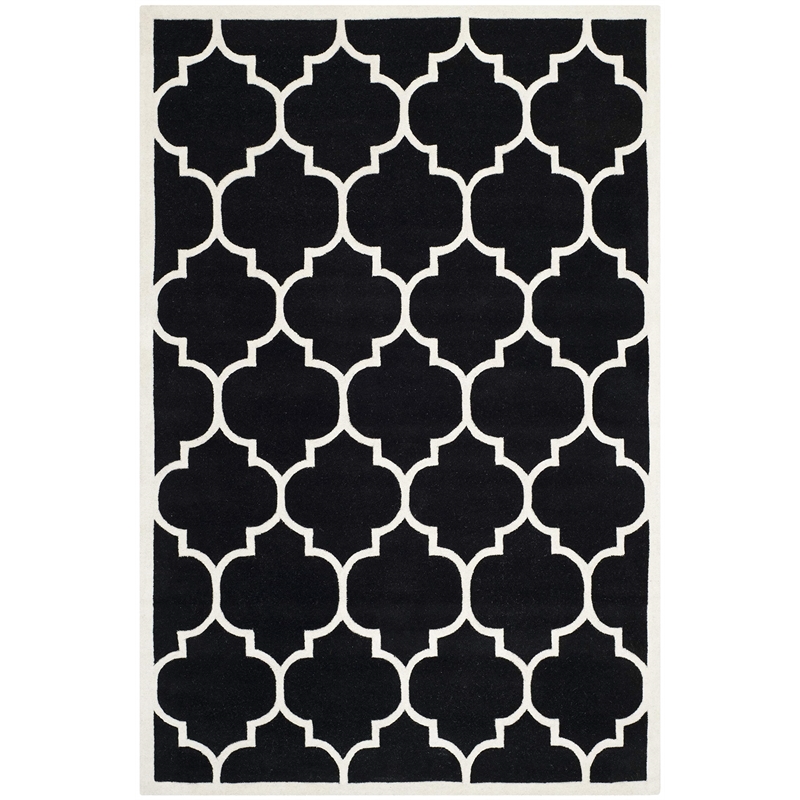 Safavieh Chatham Black Contemporary Rug - 6' x 9'