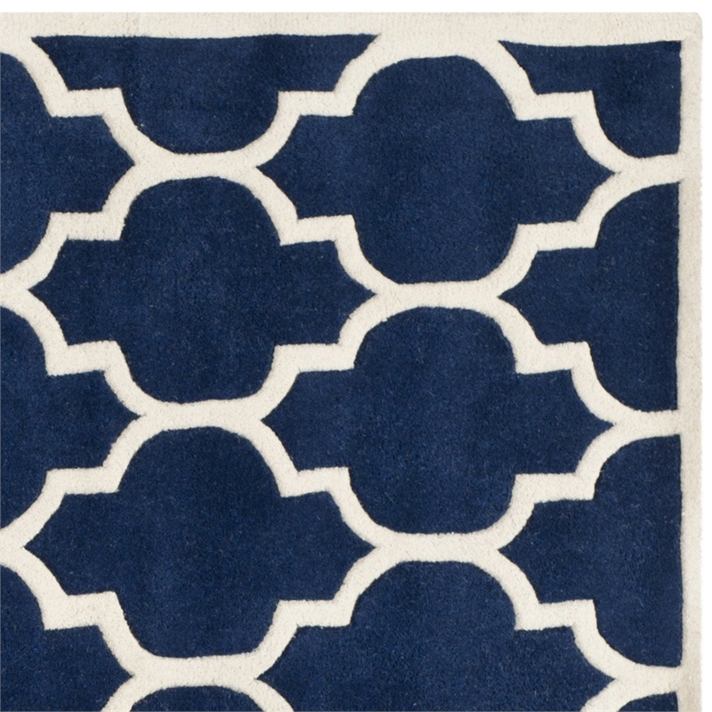 Safavieh Chatham Dark Blue Contemporary Rug - Square 7'