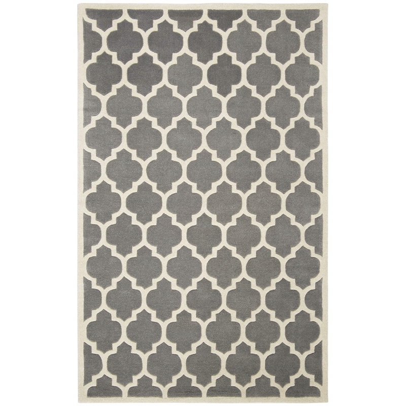 Safavieh Chatham Dark Grey Contemporary Rug - 4' x 6'