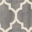 Safavieh Chatham Dark Grey Contemporary Rug - Round 5'