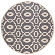 Safavieh Chatham Dark Grey Contemporary Rug - Round 5'