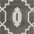 Safavieh Chatham Dark Grey Contemporary Rug - Round 7'
