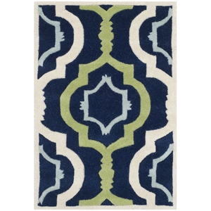 Safavieh Chatham Dark Blue Contemporary Rug - 2' x 3'