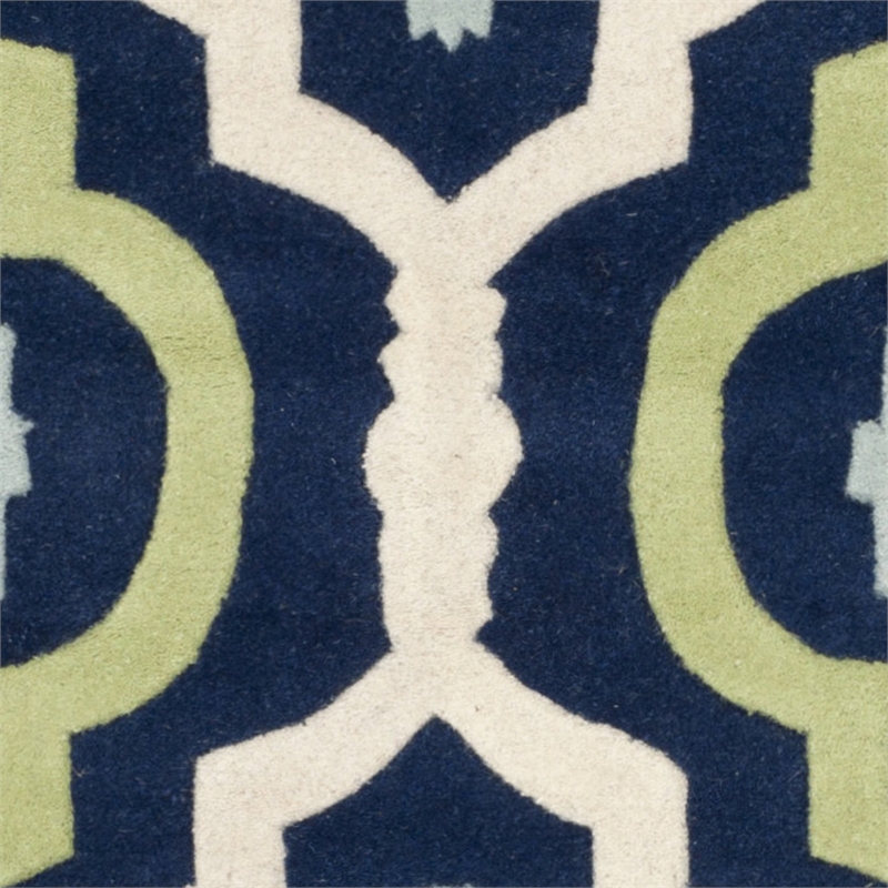 Safavieh Chatham Dark Blue Contemporary Rug - 6' x 9'