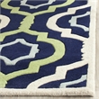 Safavieh Chatham Dark Blue Contemporary Rug - 6' x 9'