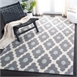 Safavieh Chatham Dark Grey Contemporary Rug - 4' x 6'