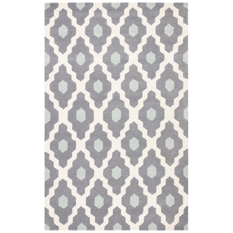 Safavieh Chatham Dark Grey Contemporary Rug - 5' x 8'